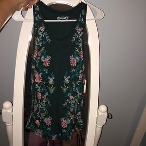 Floral tank top